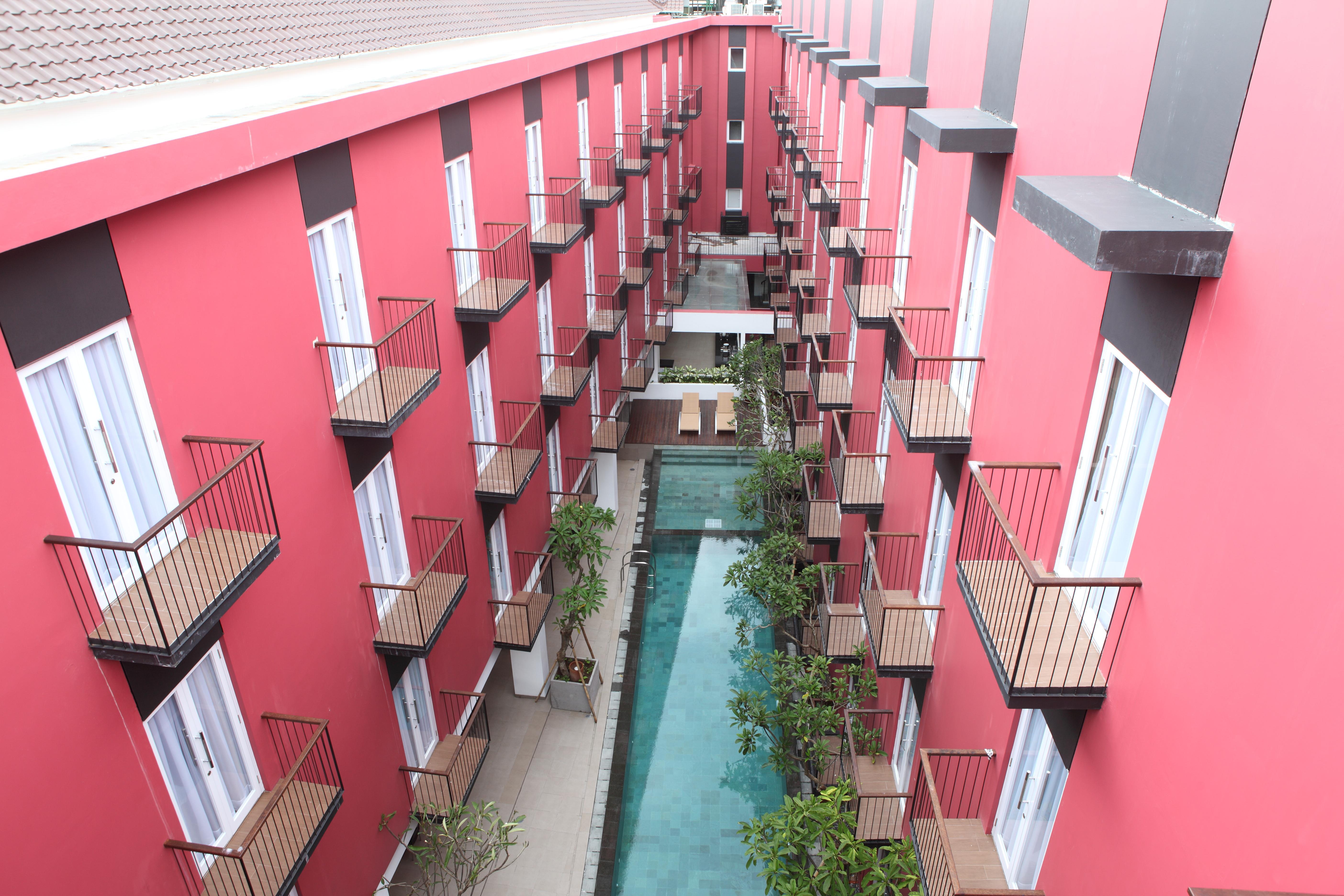 Kampi Hotel Legian Exterior foto