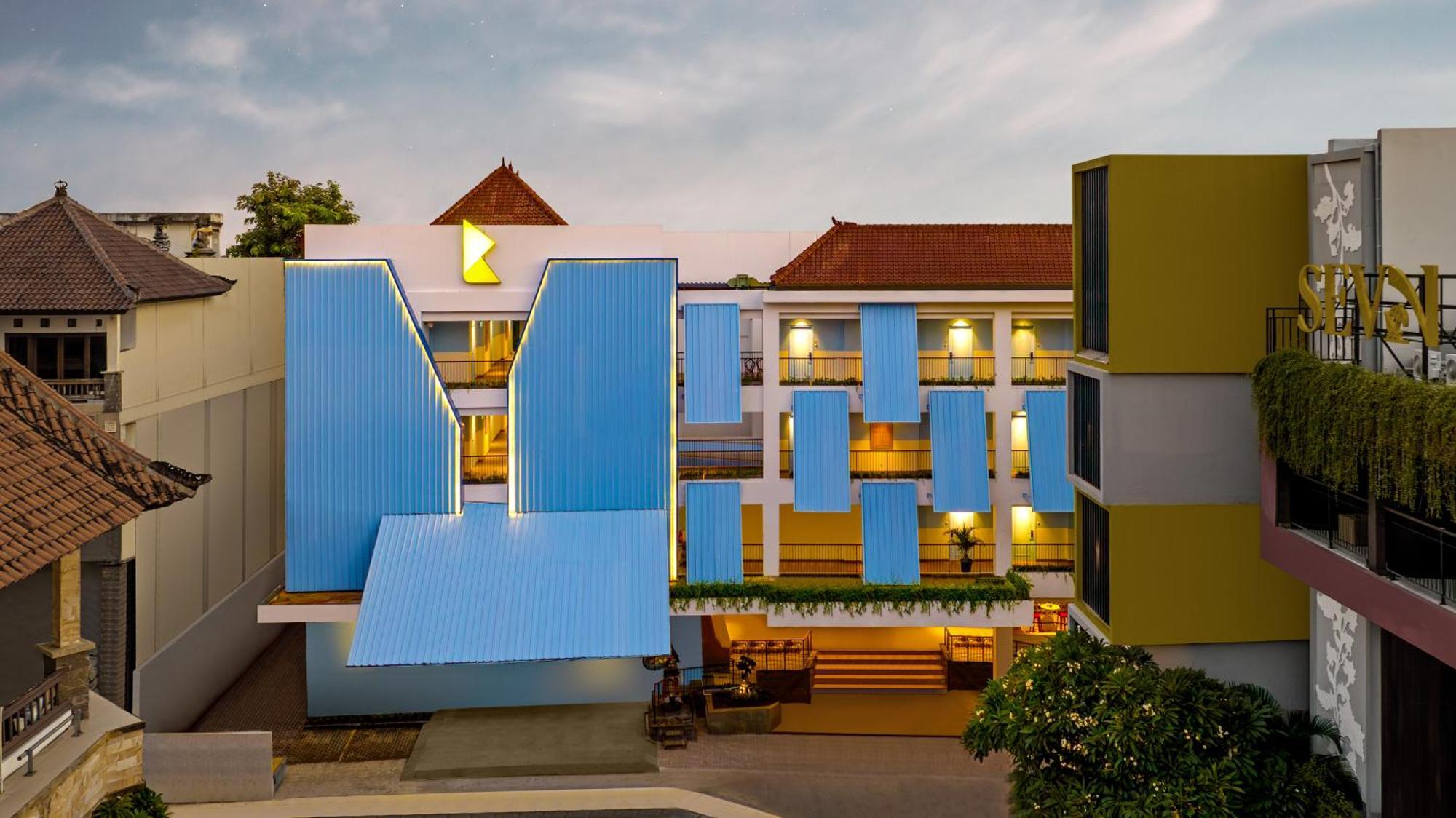 Kampi Hotel Legian Exterior foto